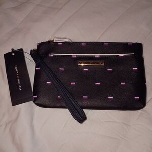 Tommy Hilfiger Navy Blue Wristlet